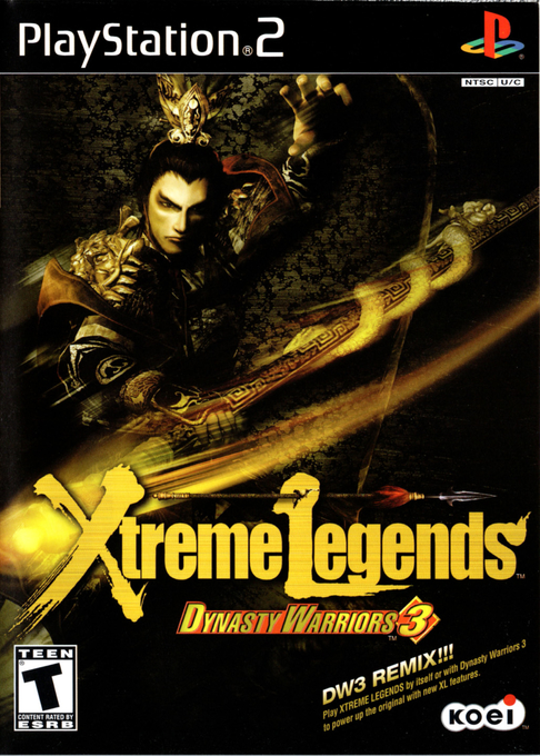 Dynasty Warriors 3: Xtreme Legends box art