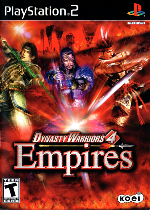 Dynasty Warriors 4: Empires box art