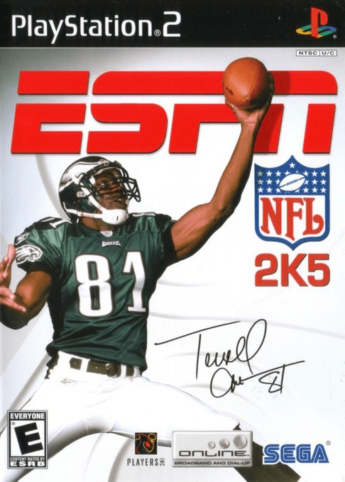 ESPN NFL 2K5 box art
