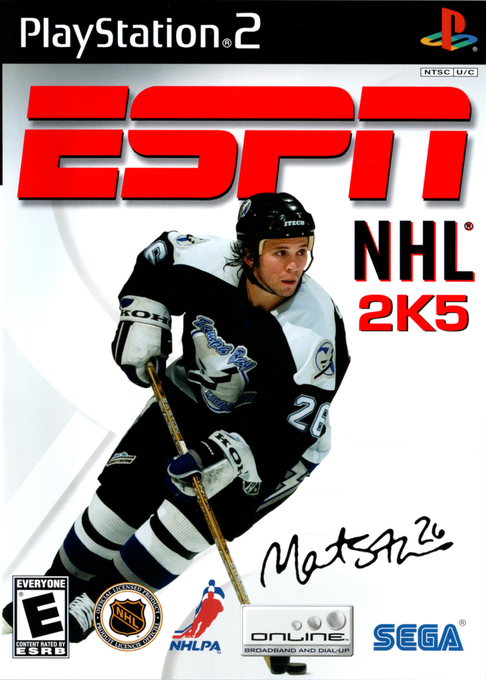 ESPN NHL 2K5 box art