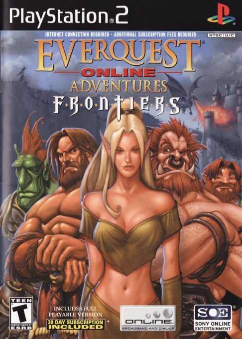 EverQuest Online Adventures: Frontiers box art