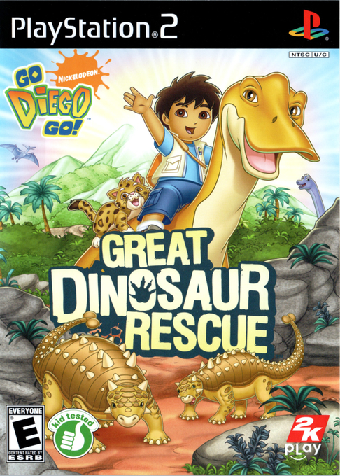 Go, Diego, Go! Great Dinosaur Rescue box art