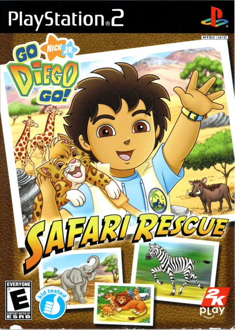 Go, Diego, Go! Safari Rescue box art