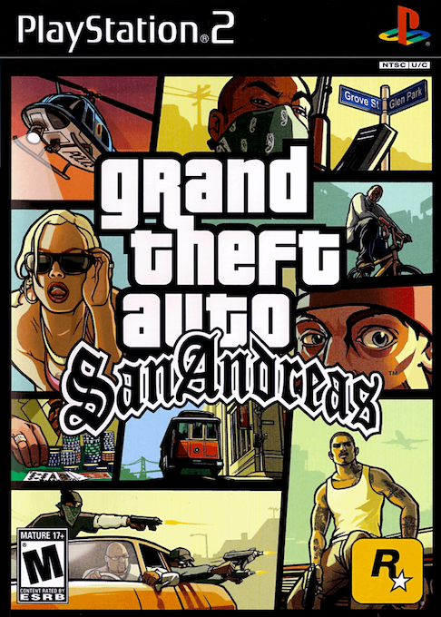 Grand Theft Auto: San Andreas box art