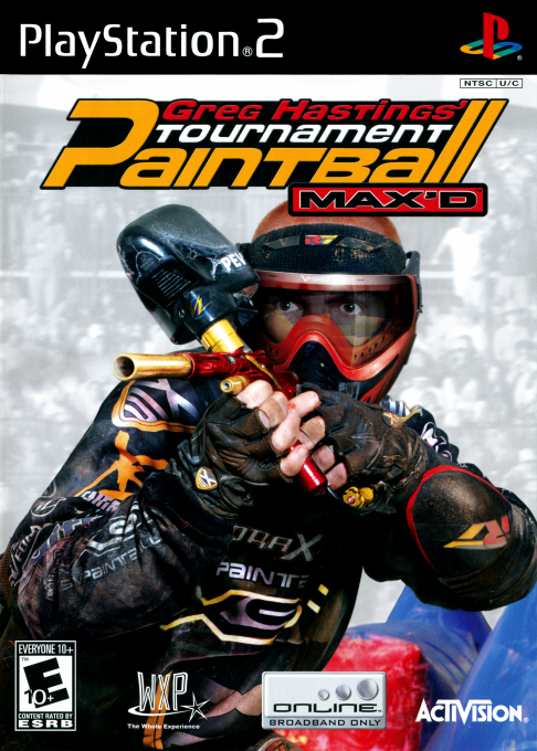Greg Hastings' Tournament Paintball MAX'D box art