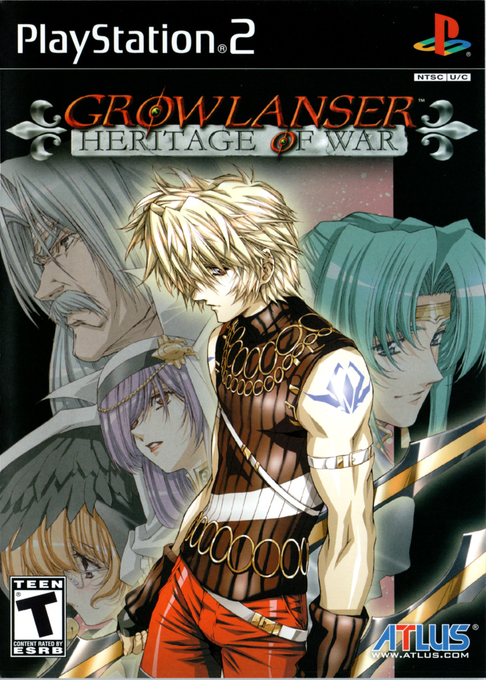 Growlanser: Heritage of War box art