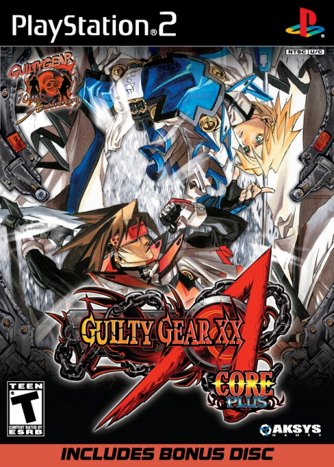Guilty Gear XX Accent Core Plus box art