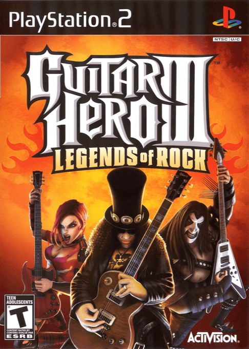 Guitar Hero III: Legends of Rock box art