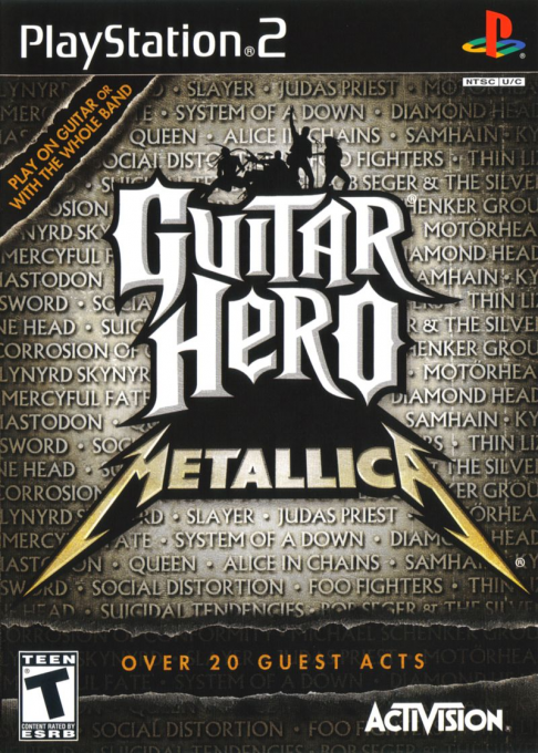 Guitar Hero: Metallica box art