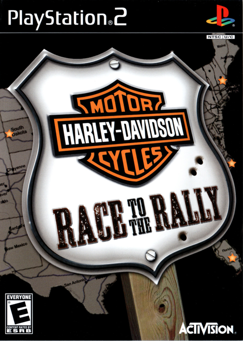 Harley-Davidson: Race to the Rally box art
