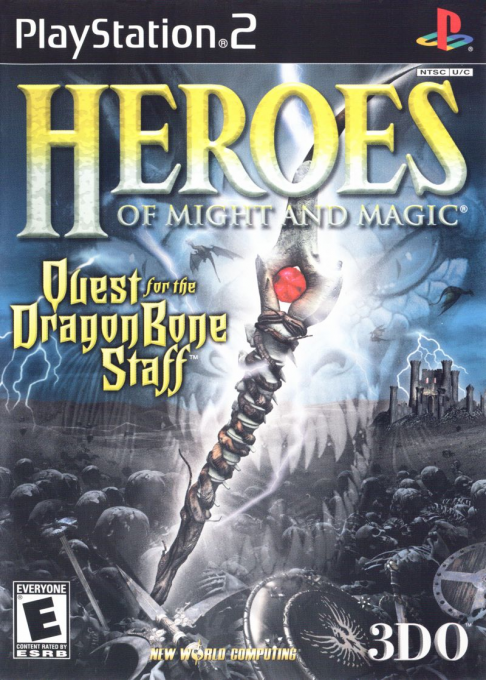 Heroes of Might and Magic: Quest for the Dragon Bone Staff box art