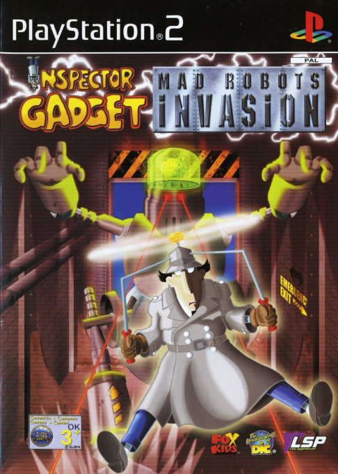 Inspector Gadget: MAD Robots Invasion box art