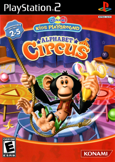 Konami Kids Playground: Alphabet Circus box art