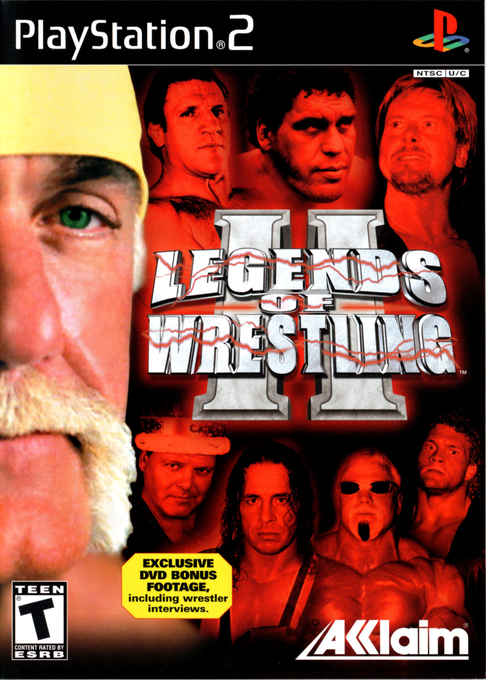 Legends of Wrestling II box art