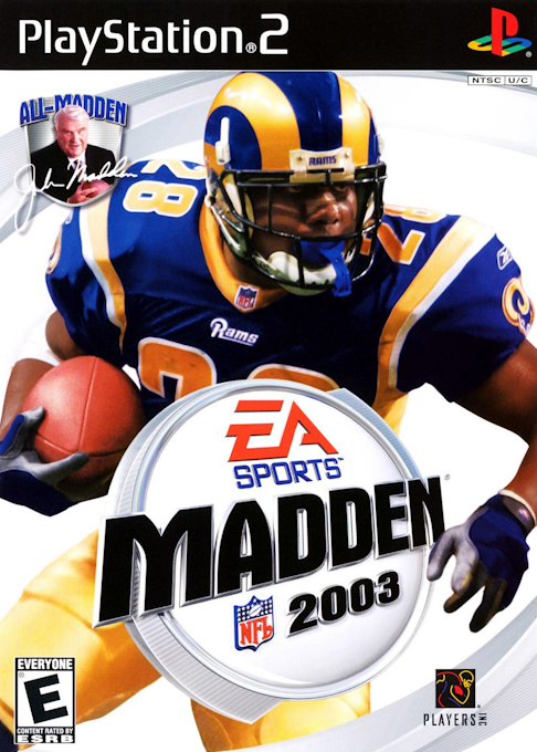 Madden NFL 2003 box art