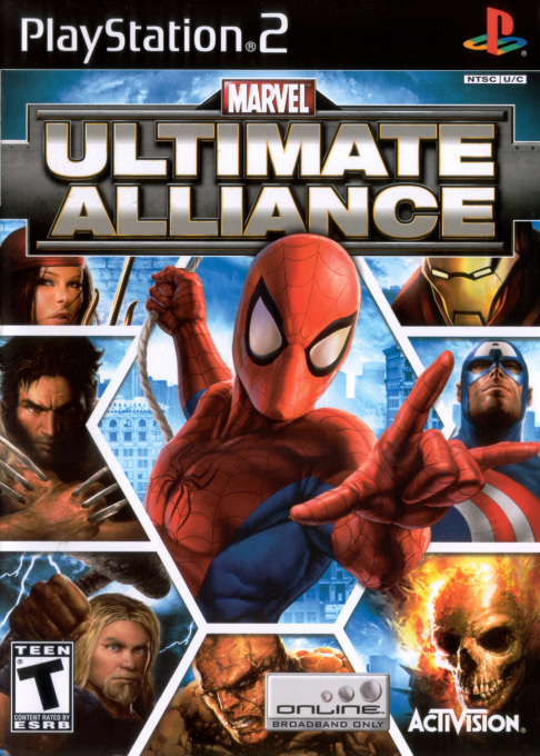 Marvel: Ultimate Alliance box art