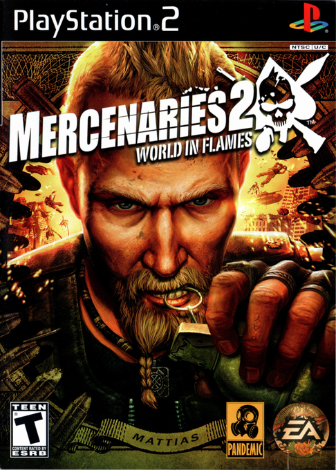 Mercenaries 2: World in Flames box art
