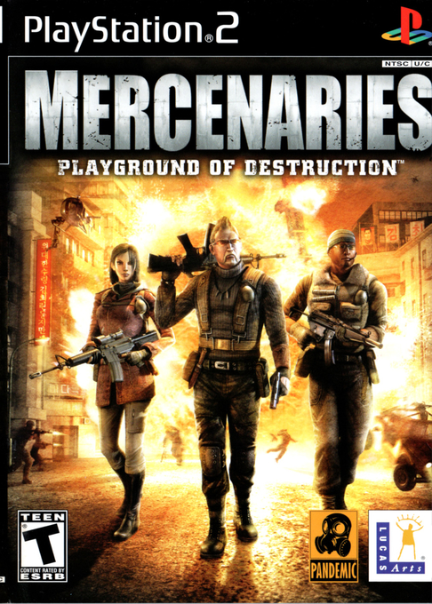 Mercenaries: Playground of Destruction box art