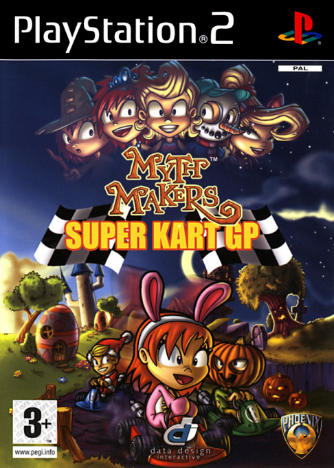 Myth Makers Super Kart GP box art