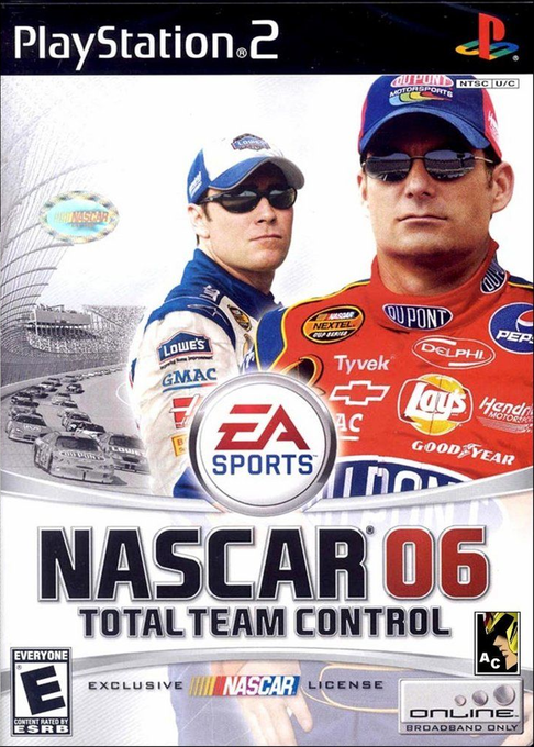 NASCAR 06: Total Team Control box art