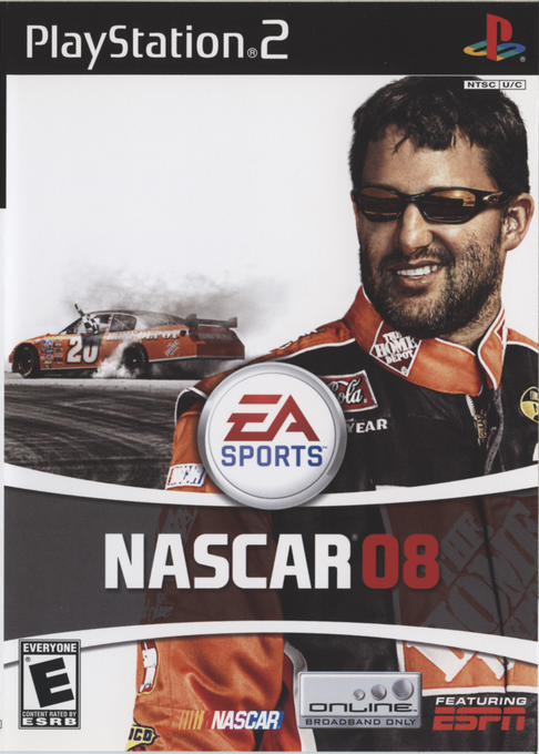 NASCAR 08 box art