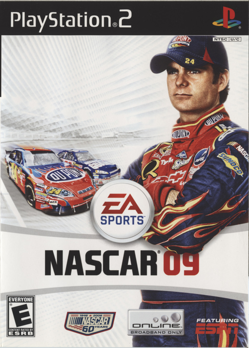 NASCAR 09 box art