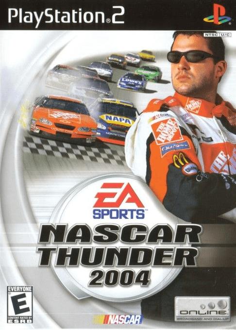 NASCAR Thunder 2004 box art