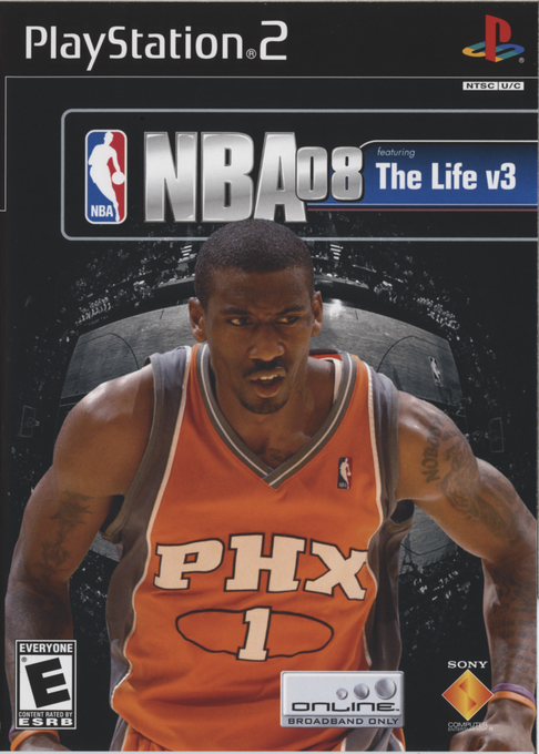 NBA 08 box art