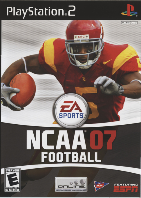 NCAA Football 07 box art