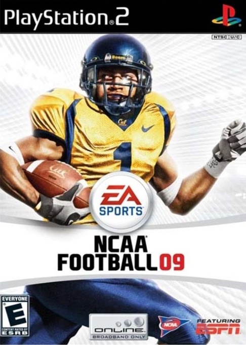 NCAA Football 09 box art