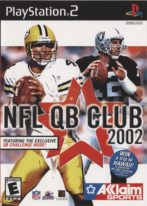 NFL QB Club 2002 box art