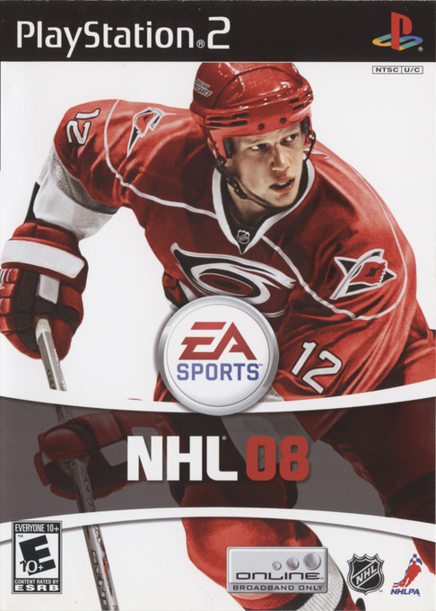 NHL 08 box art