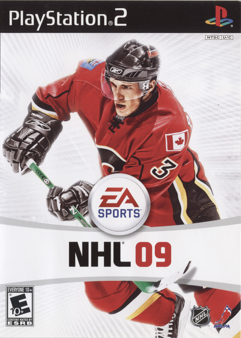 NHL 09 box art