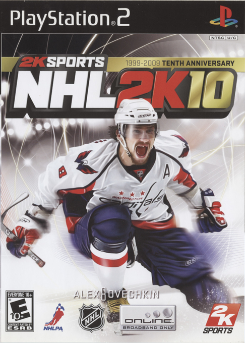 NHL 2K10 box art