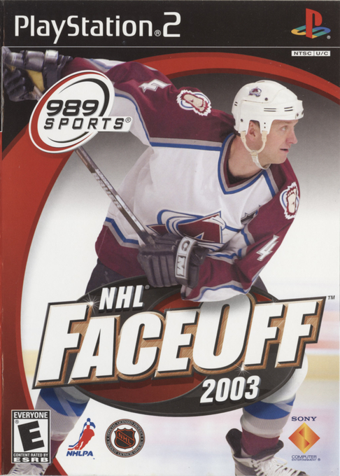 NHL FaceOff 2003 box art