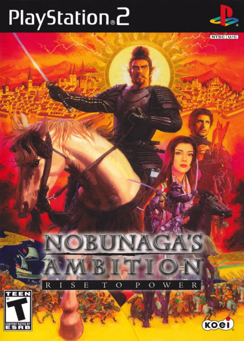 Nobunaga's Ambition: Rise to Power box art