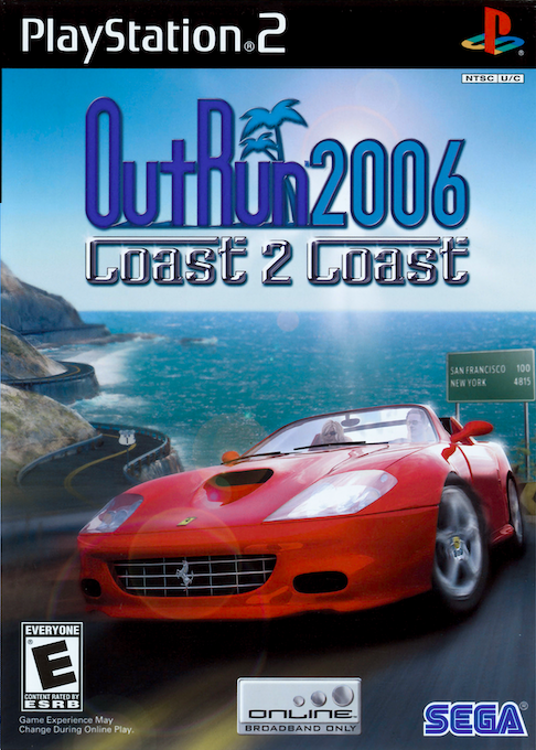 OutRun 2006: Coast 2 Coast box art