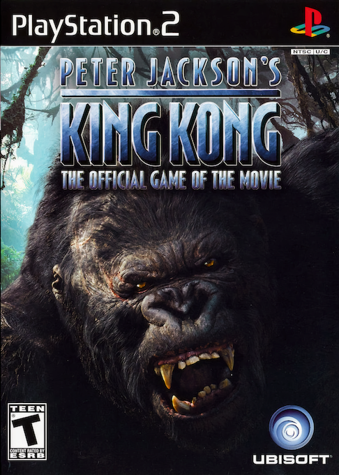 Peter Jackson's King Kong: The Official Game of the Movie box art