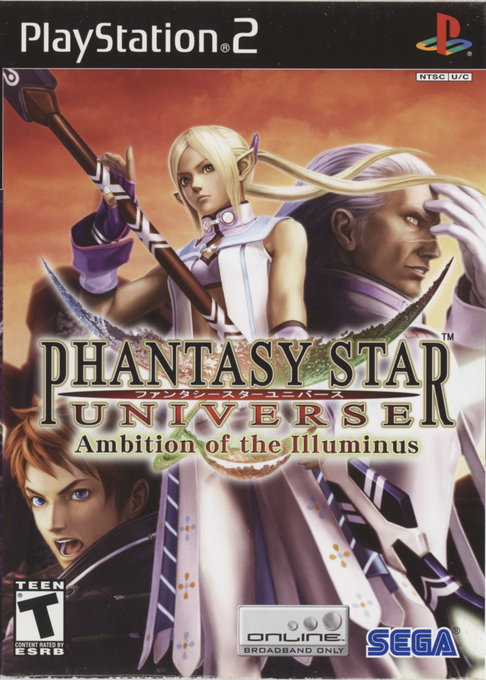 Phantasy Star Universe: Ambition of the Illuminus box art