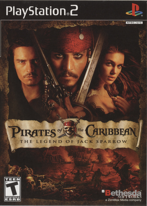 Pirates of the Caribbean: The Legend of Jack Sparrow box art