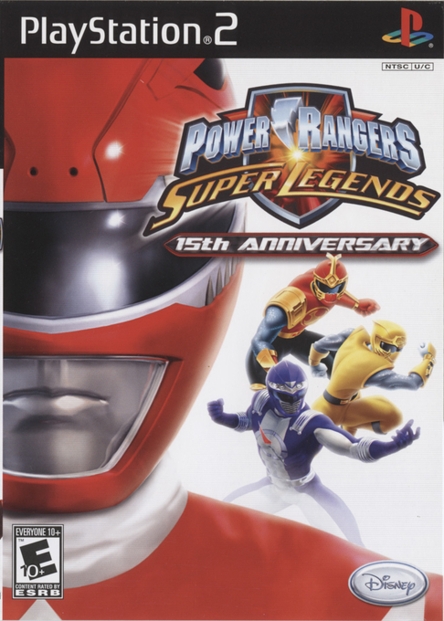 Power Rangers Super Legends box art