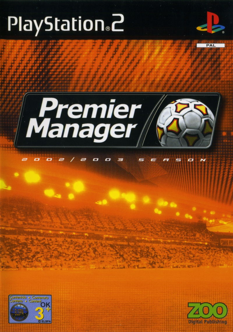 Premier Manager 2002-03 box art