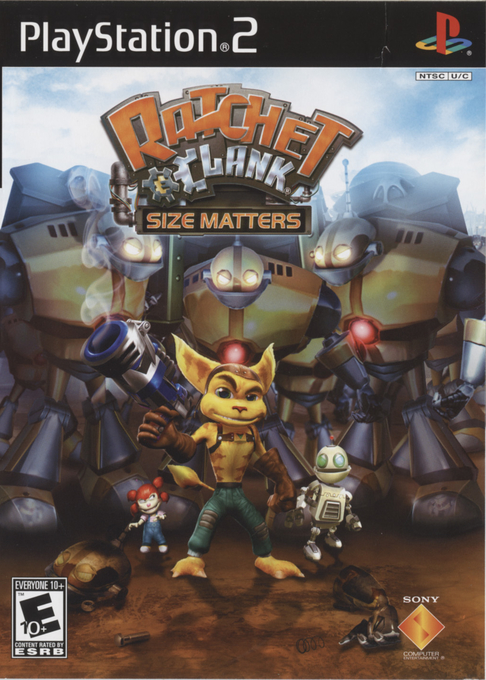 Ratchet & Clank: Size Matters box art