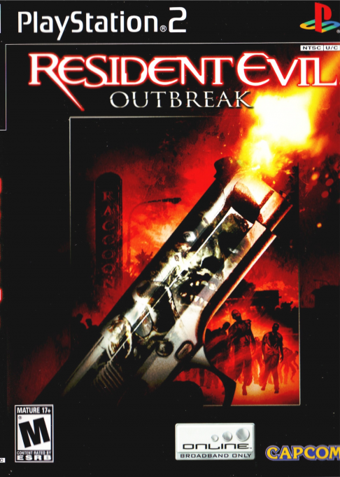 Resident Evil Outbreak box art