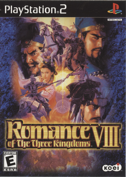 Romance of the Three Kingdoms VIII box art