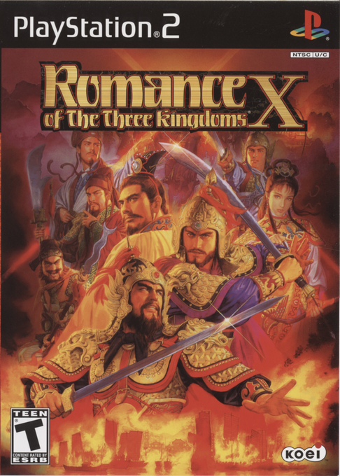 Romance of the Three Kingdoms X box art