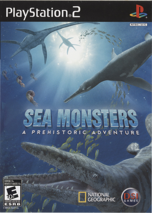 Sea Monsters: A Prehistoric Adventure box art