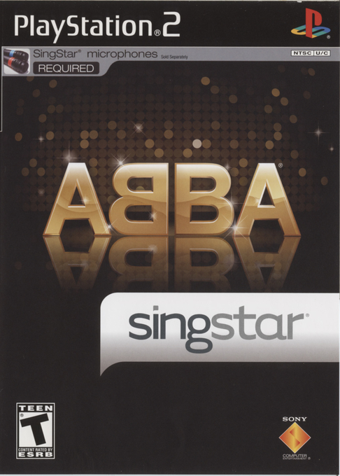 SingStar: ABBA box art