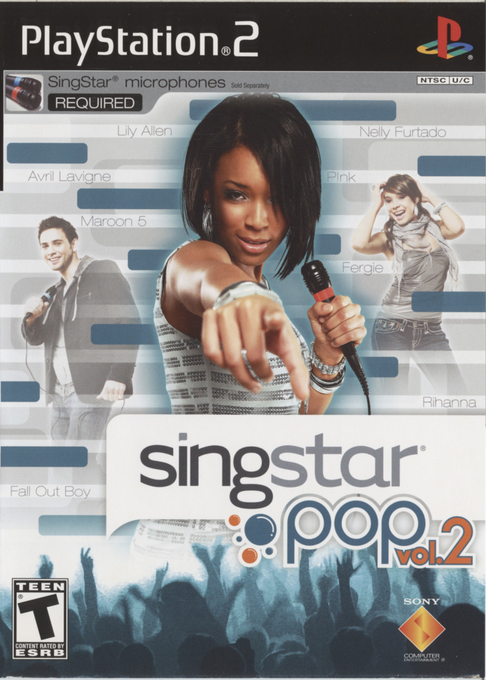 SingStar: Pop Vol. 2 box art