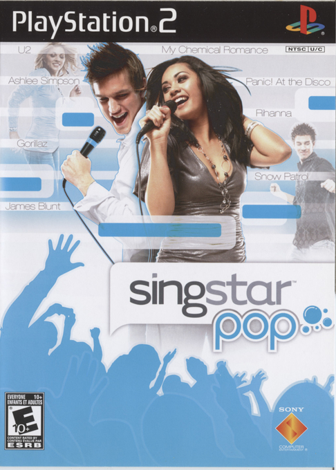 Singstar: Pop box art